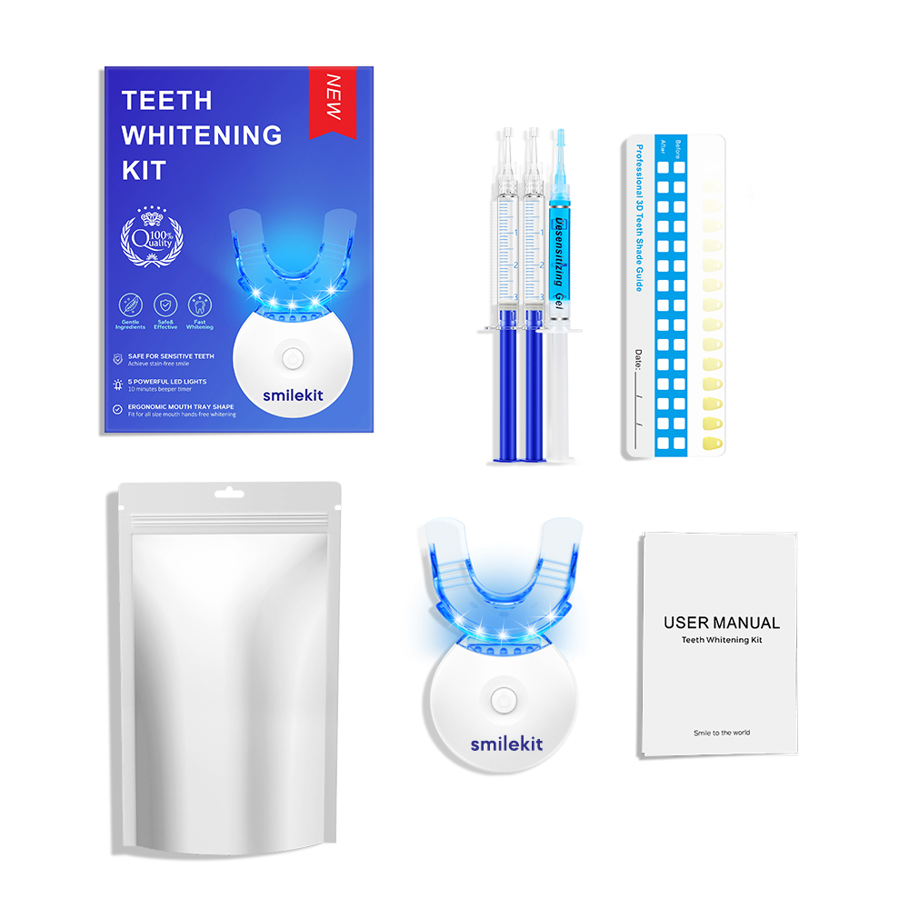 Teeth Whitening Mouthwash - Kit per sbiancamento dei denti -
