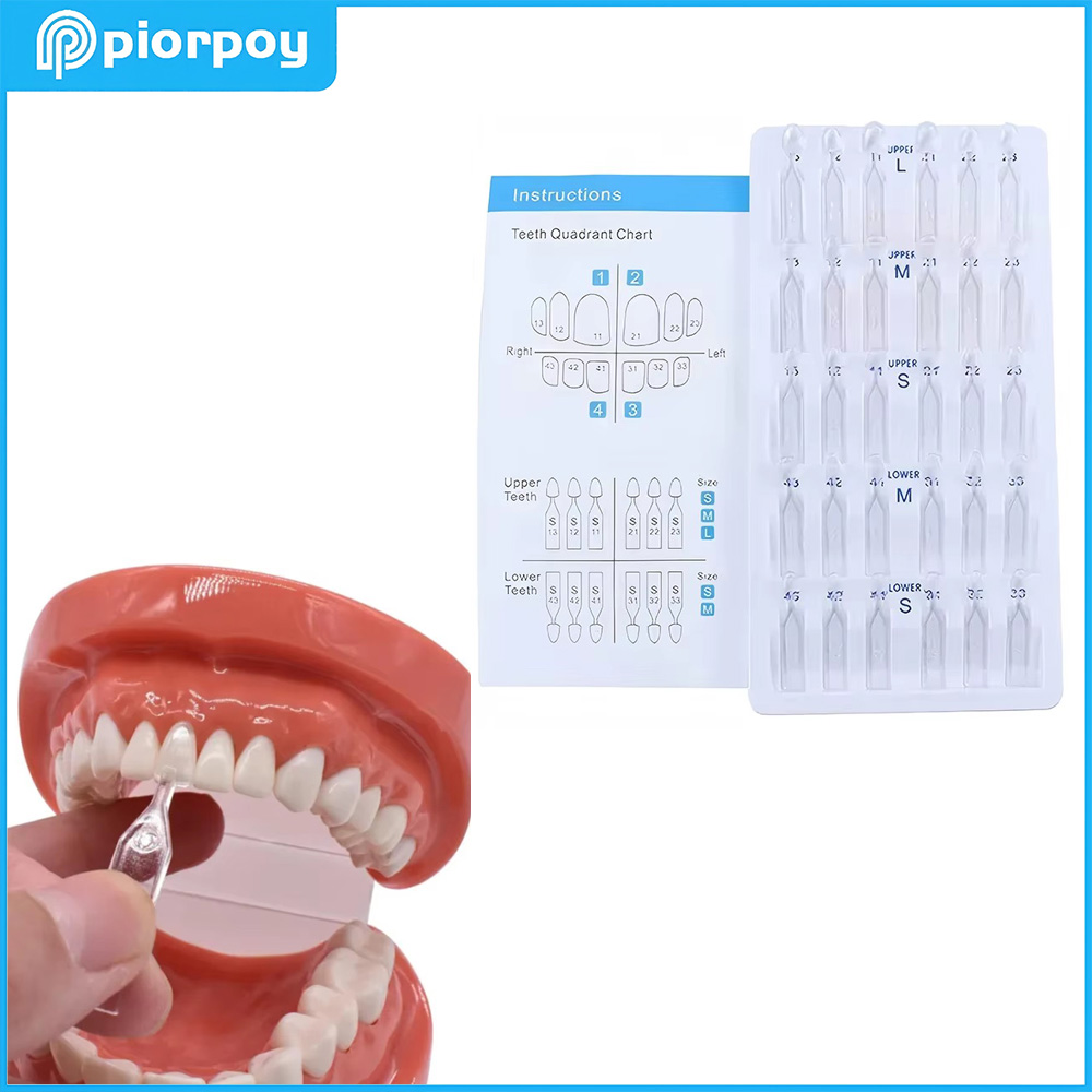 Teeth Whitening Moulds - PIORPOY Dentale Impiallacciature In Resina Composita